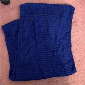 bp blue infinity scarf